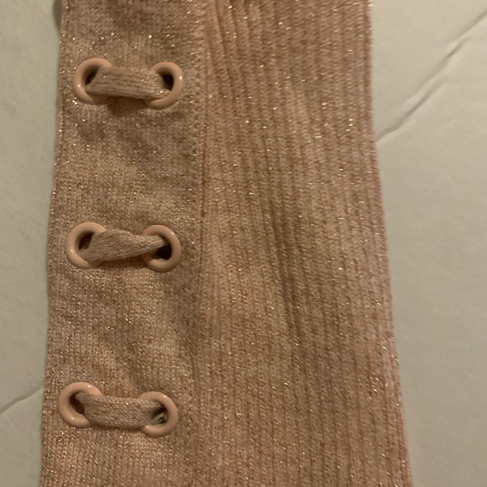 Women’s size large pink glitter brand new sweater with tags